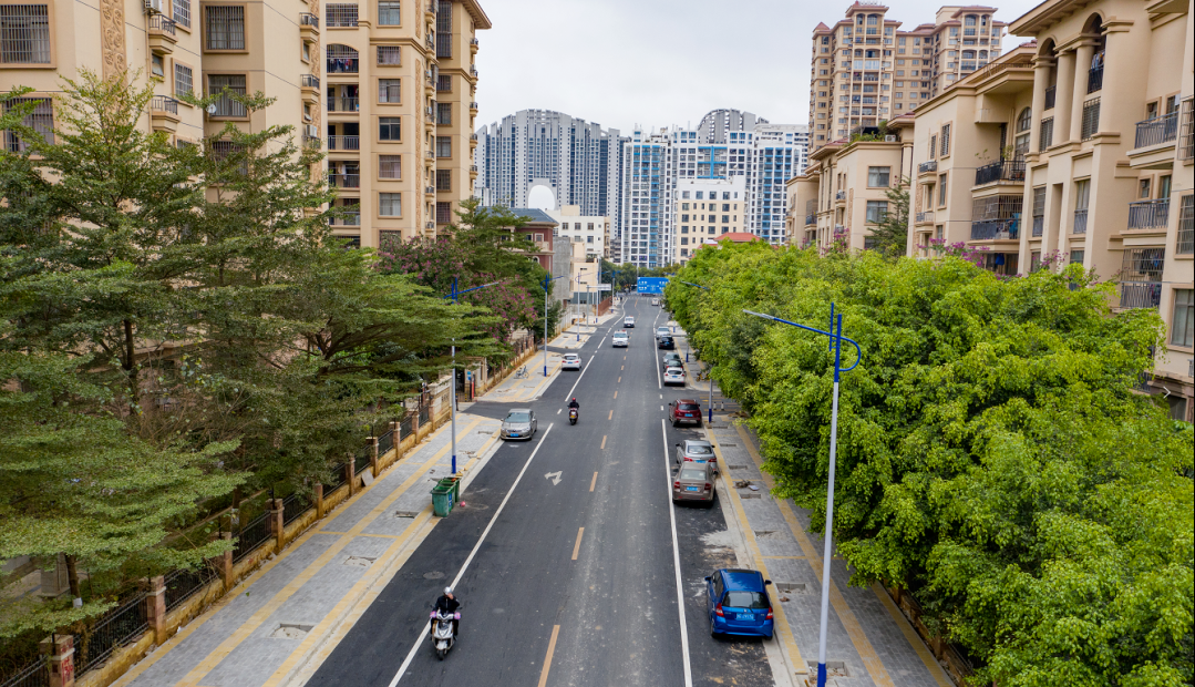 好消息!北海城东片区的北星路建成通车了