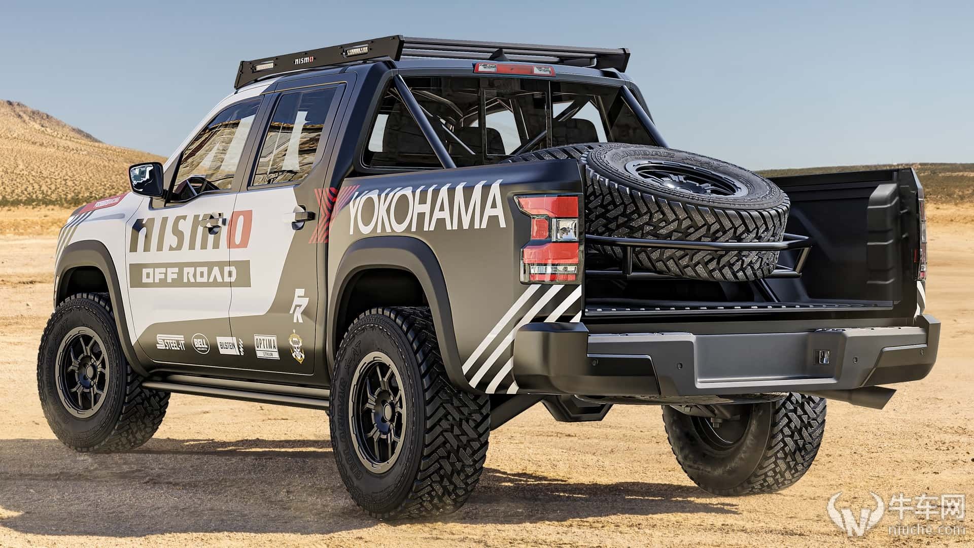 日产皮卡参加墨西哥拉力赛 nismo frontier pro-4x