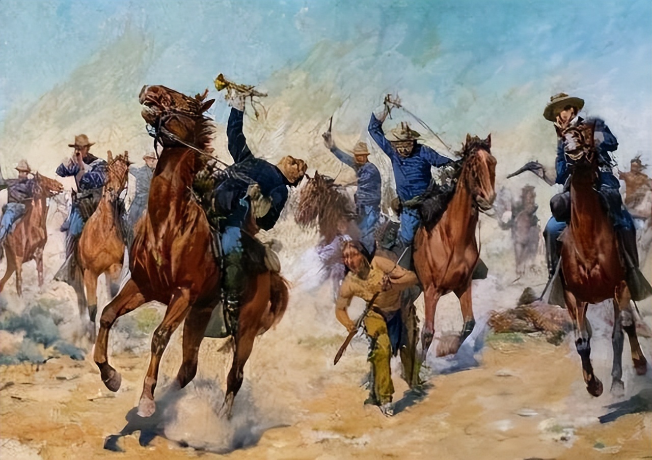 西进运动,以强凌弱赤裸抢地盘的战争,还一直宣称是为了人民而战