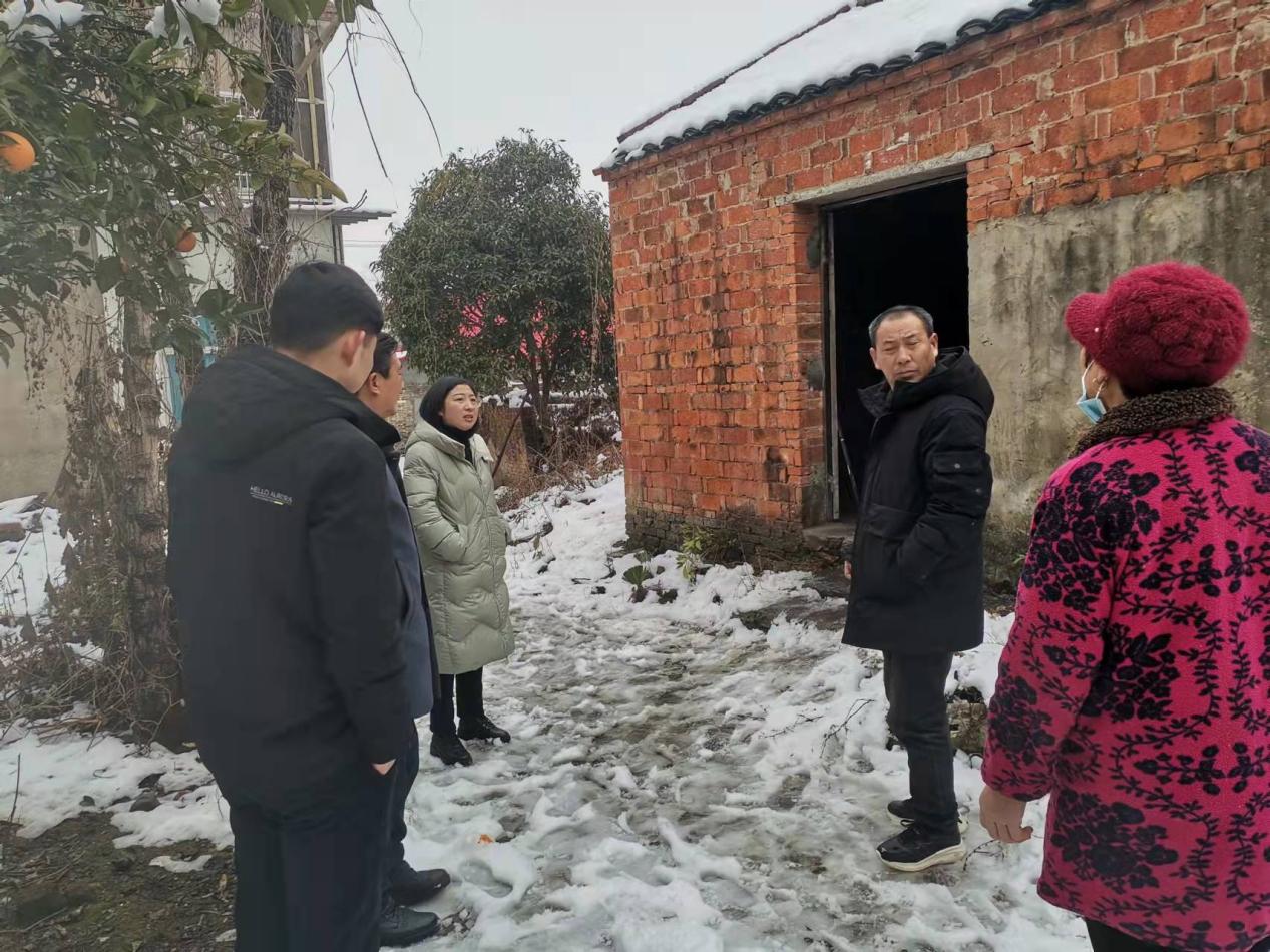 东至县胜利镇扎实做好低温雨雪应对工作