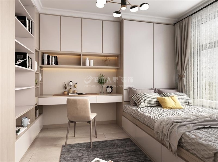 宝安紫韵141平米简约轻奢装修风格