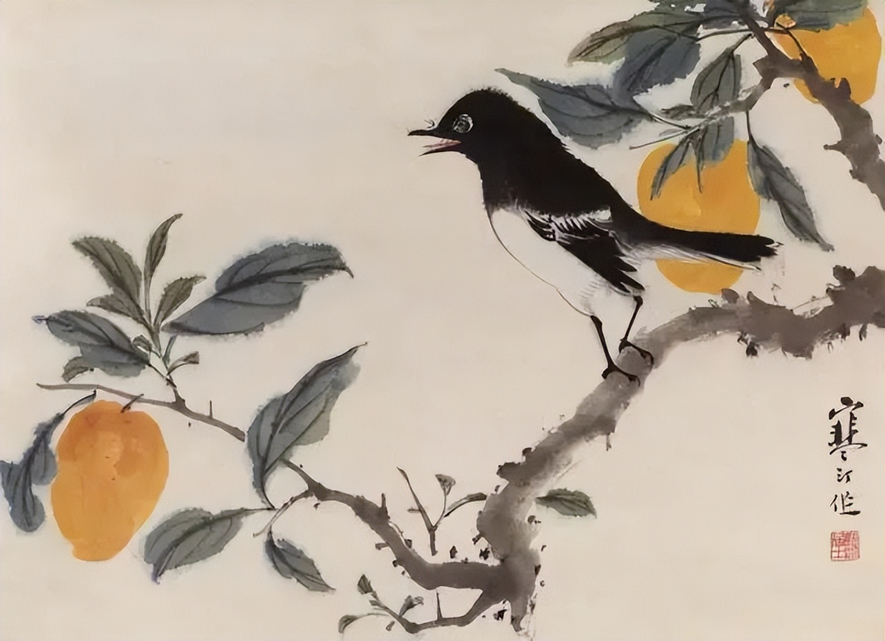 100幅小写意花鸟画︱江寒汀作品
