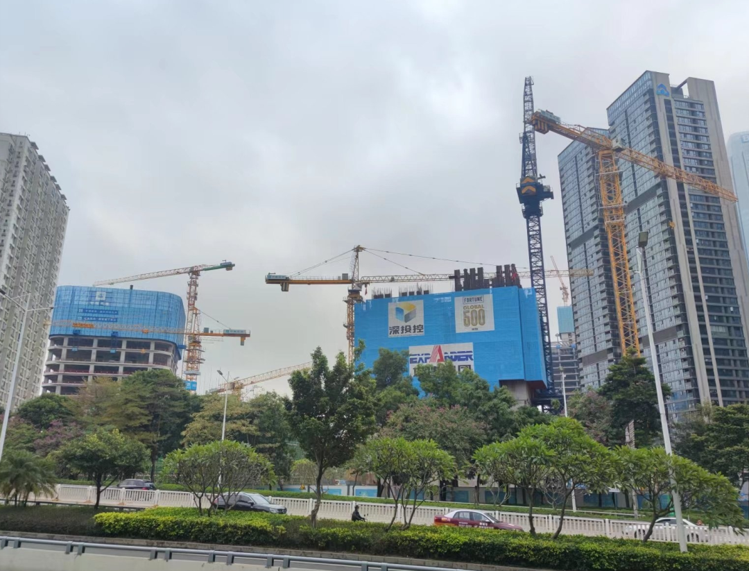 深圳在建最高楼——"罗湖之冠"城建梅园