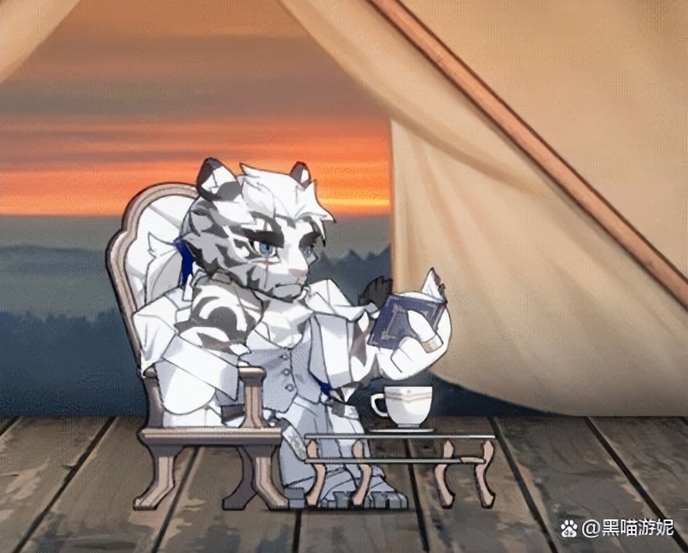 明日方舟六星近卫山白色绅士新皮肤公开 综合质量被斗争血脉完爆