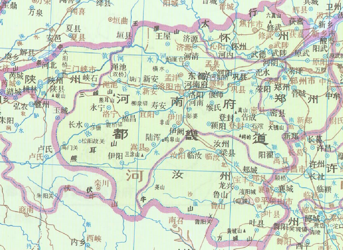 為何中嶽嵩山腳下是登封,以嵩山而得名的嵩縣卻在100公里之外?