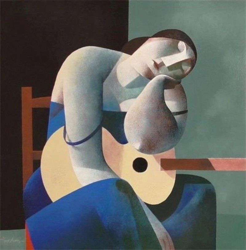 立体主义的诗意——荷兰国宝级画家peter harskamp作品欣赏