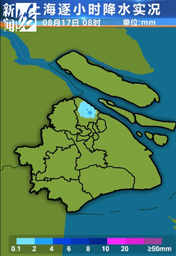 上海不到3个小时降温近10℃!强风暴雨冰雹突袭,什么时候才能停?