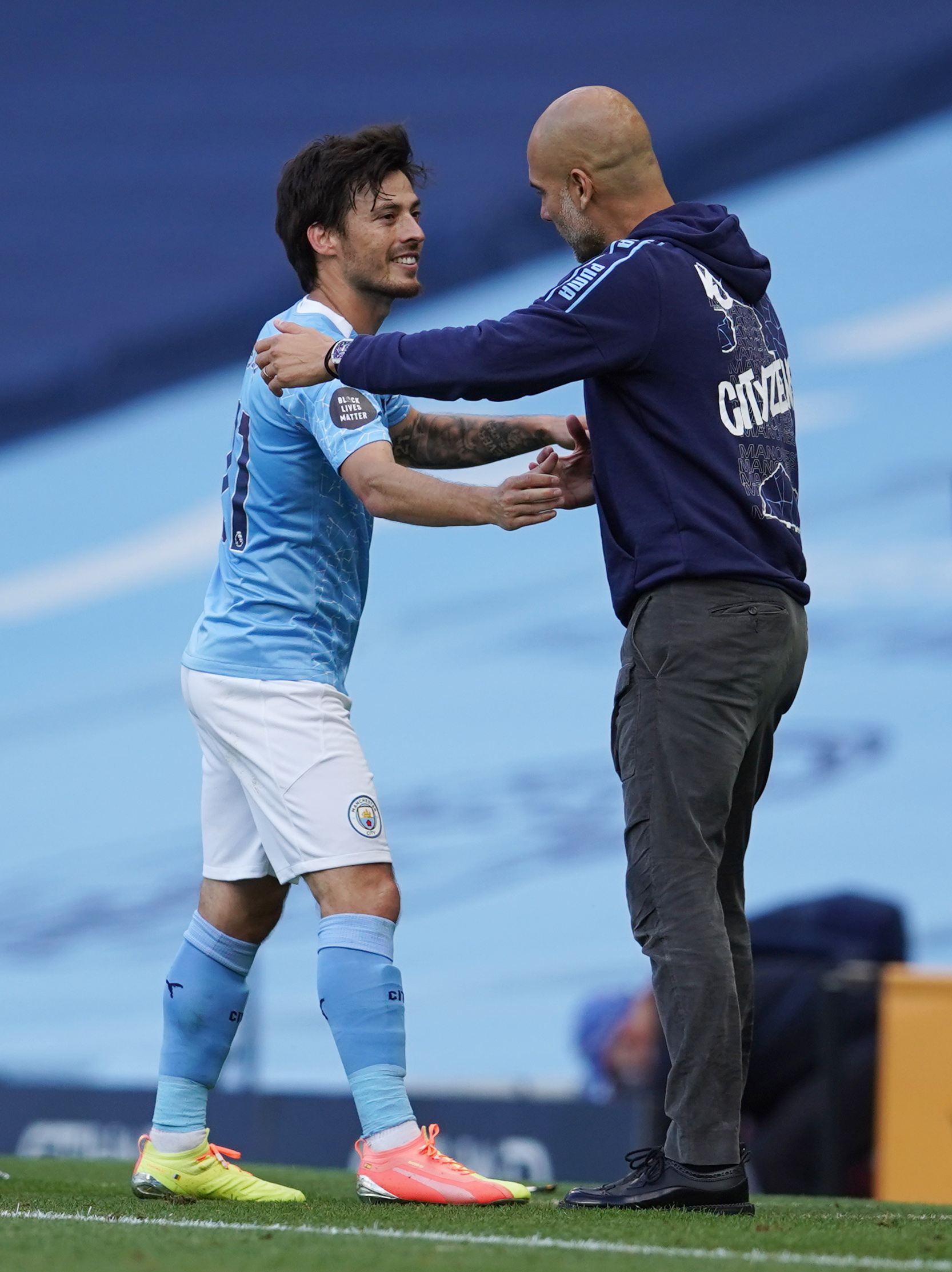 足球——英超:曼城胜诺维奇城