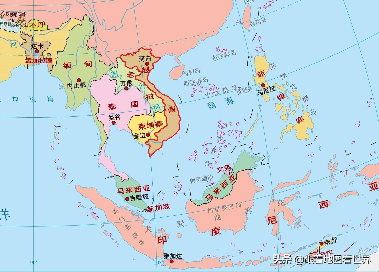 海外华人最多的6个国家,新加坡华人占比超一半,第一名你想不到