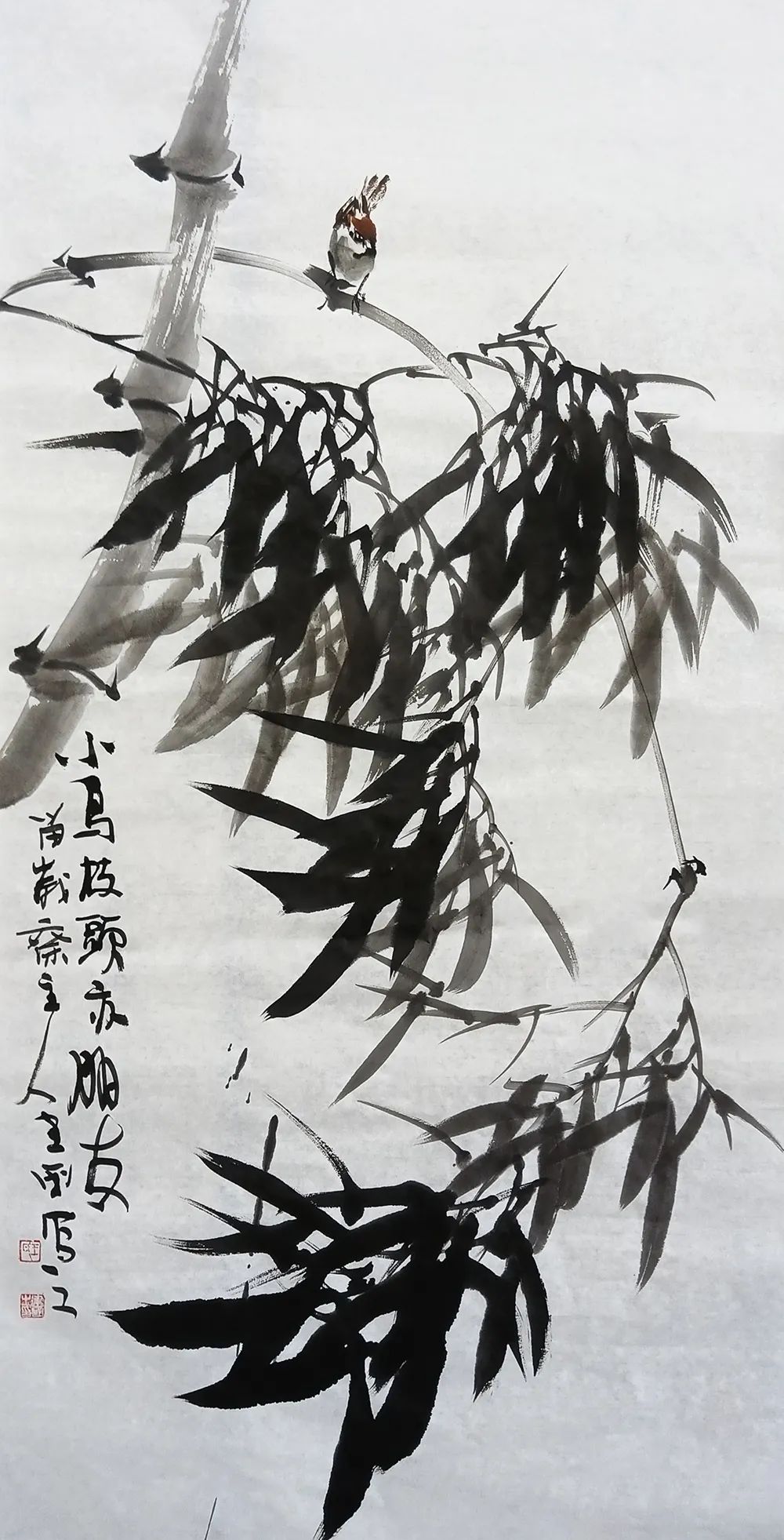 王建国大写意花鸟