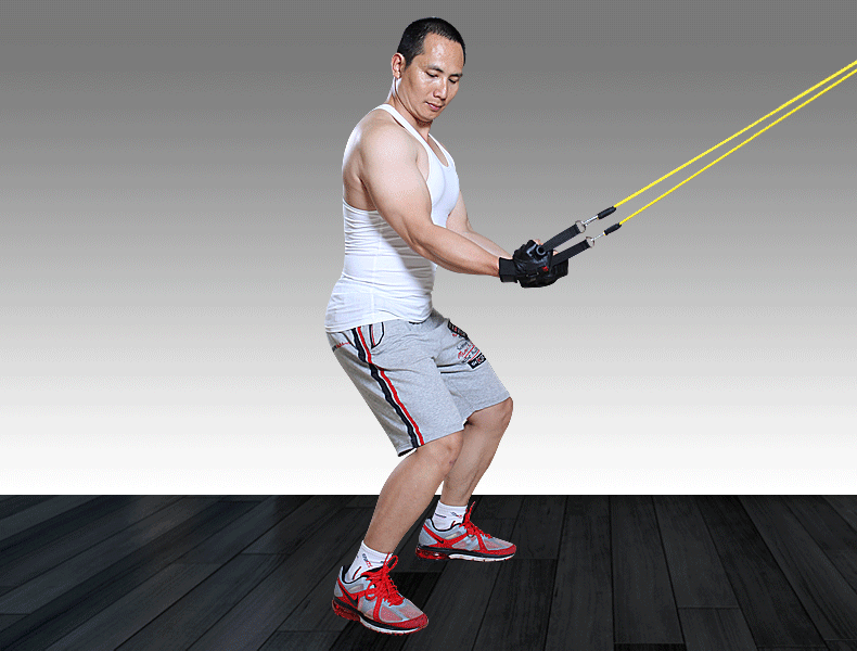 健身拉力绳如何使用和使用技巧