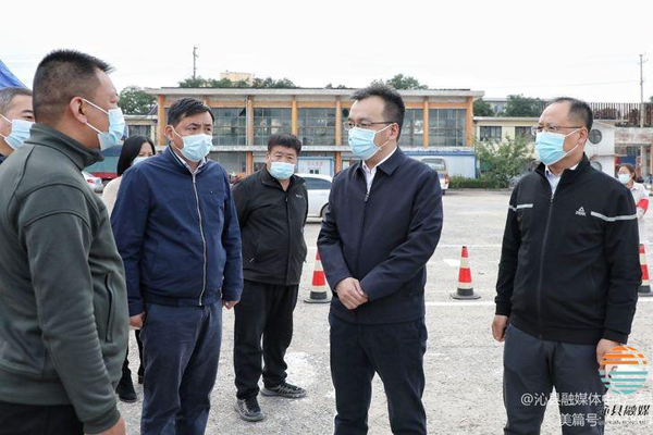 沁县|司慧军实地督导检查核酸检测工作和重点项目建设情况