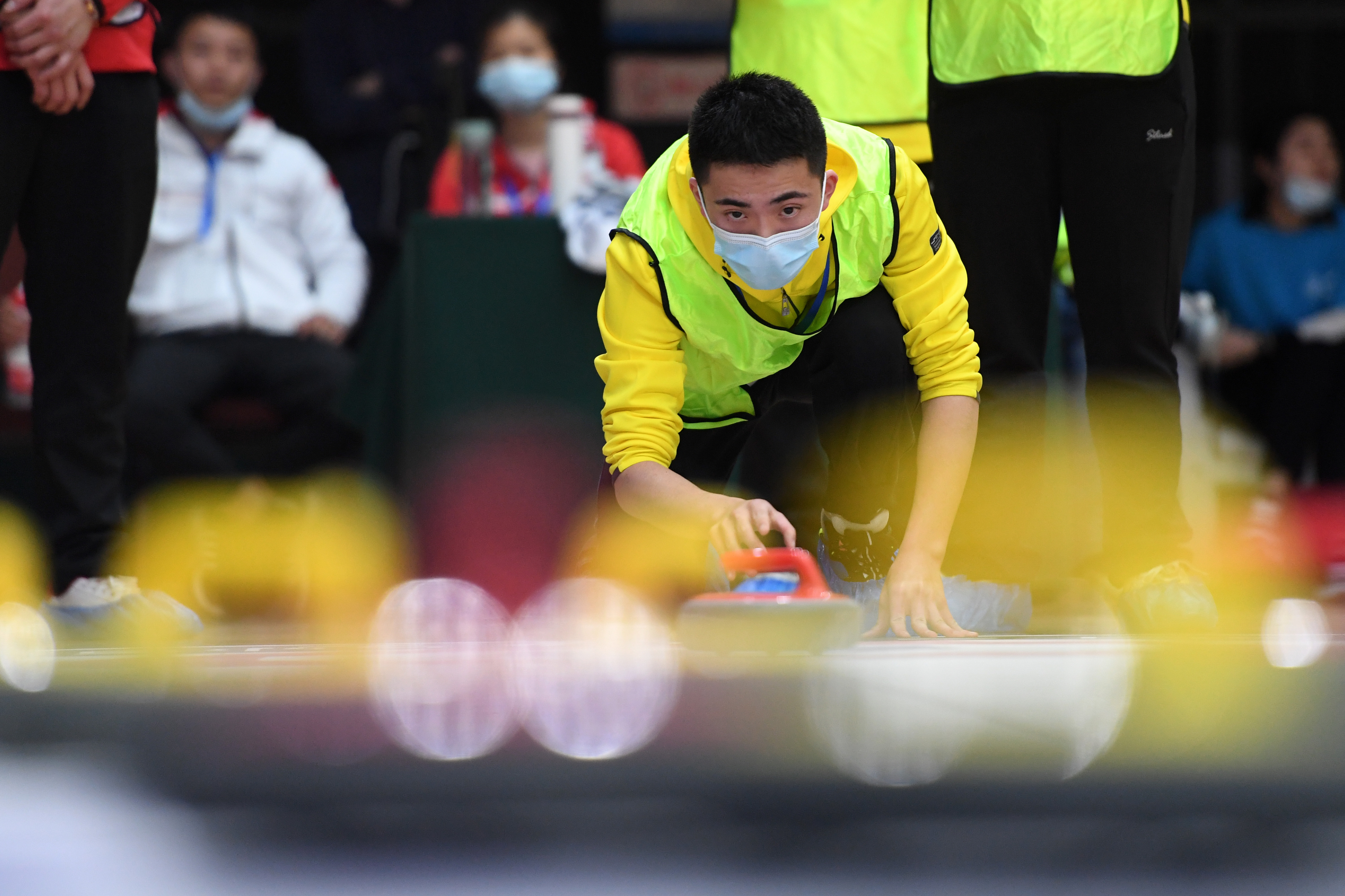 冰壶——2021重庆市残疾人旱地冰壶联赛分站赛落幕(4)