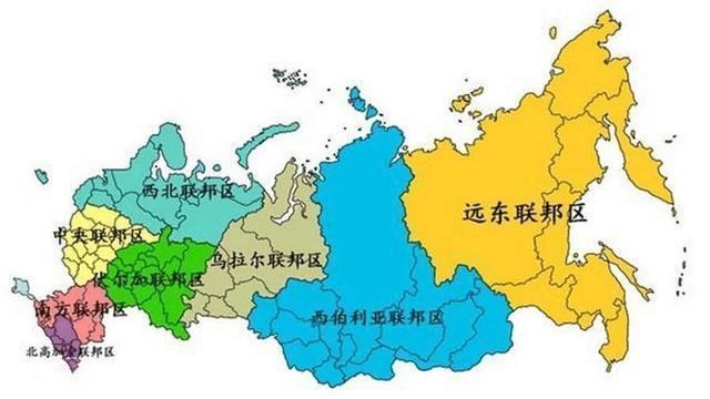 西伯利亚城市分布图片