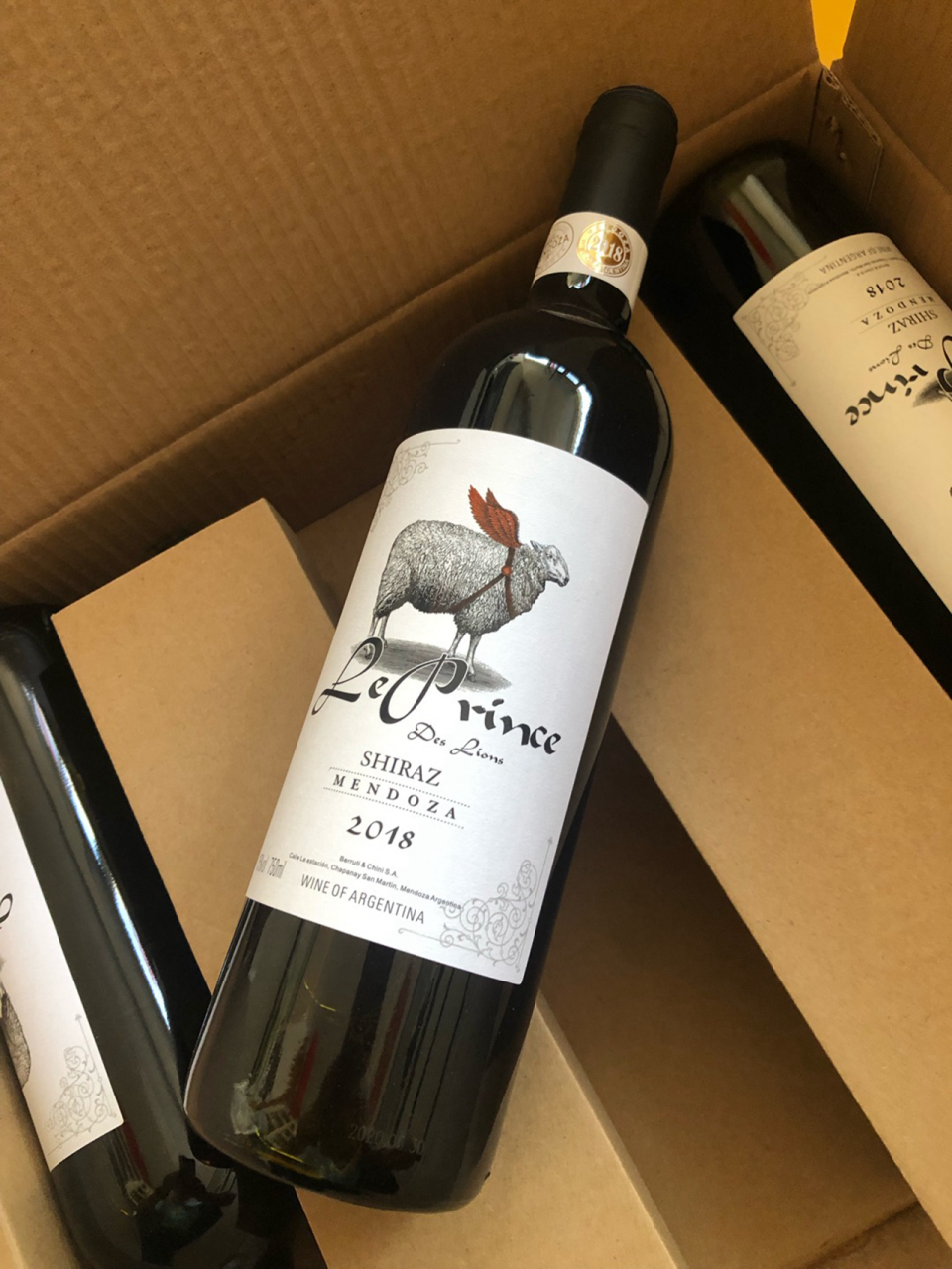 稀有15度阿根廷进口红酒 门多萨精选西拉干红葡萄酒原装礼盒 750ml*6