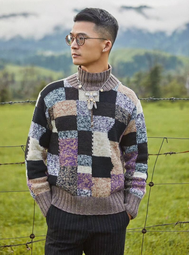 回顾广东小伙潘锐彬辞高薪回村织毛衣两登央视全网粉丝过千万