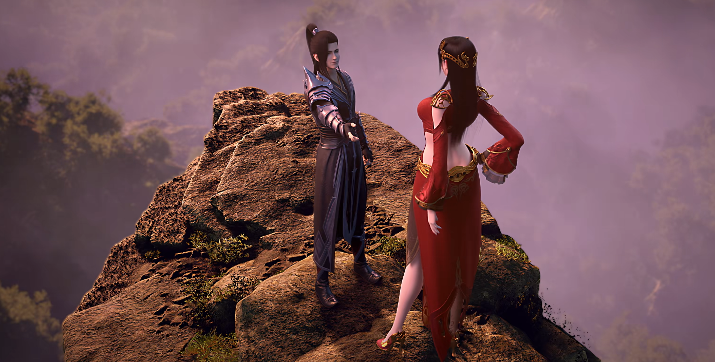 萧炎油腻表白美杜莎,彩鳞女神正式登场,为云韵甘做国漫第1丑男