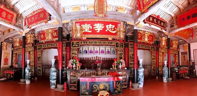 宗祠家庙:莆田仙溪林氏大宗祠 福建名祠宋仁宗亲笔御书忠孝
