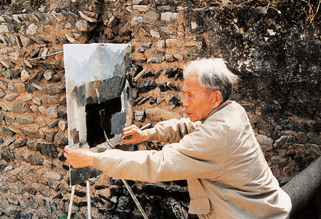陈传席抛开恩怨谈吴冠中:林散之不会像他,拿墨汁泼一下就当艺术