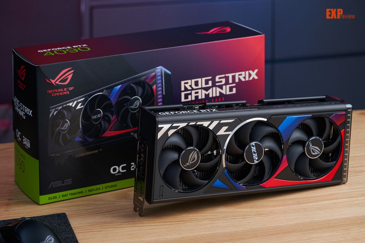 rog strix geforce rtx 4090显卡评测 焕然一新的性能巨无霸