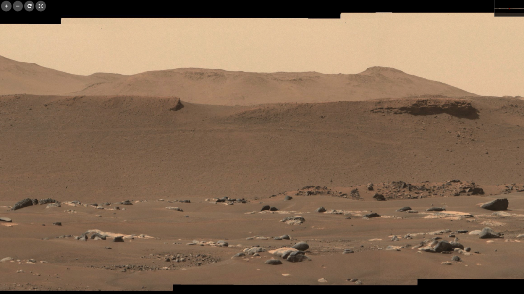 「火星壁纸」来自去火星旅游的nasa毅力号拍摄