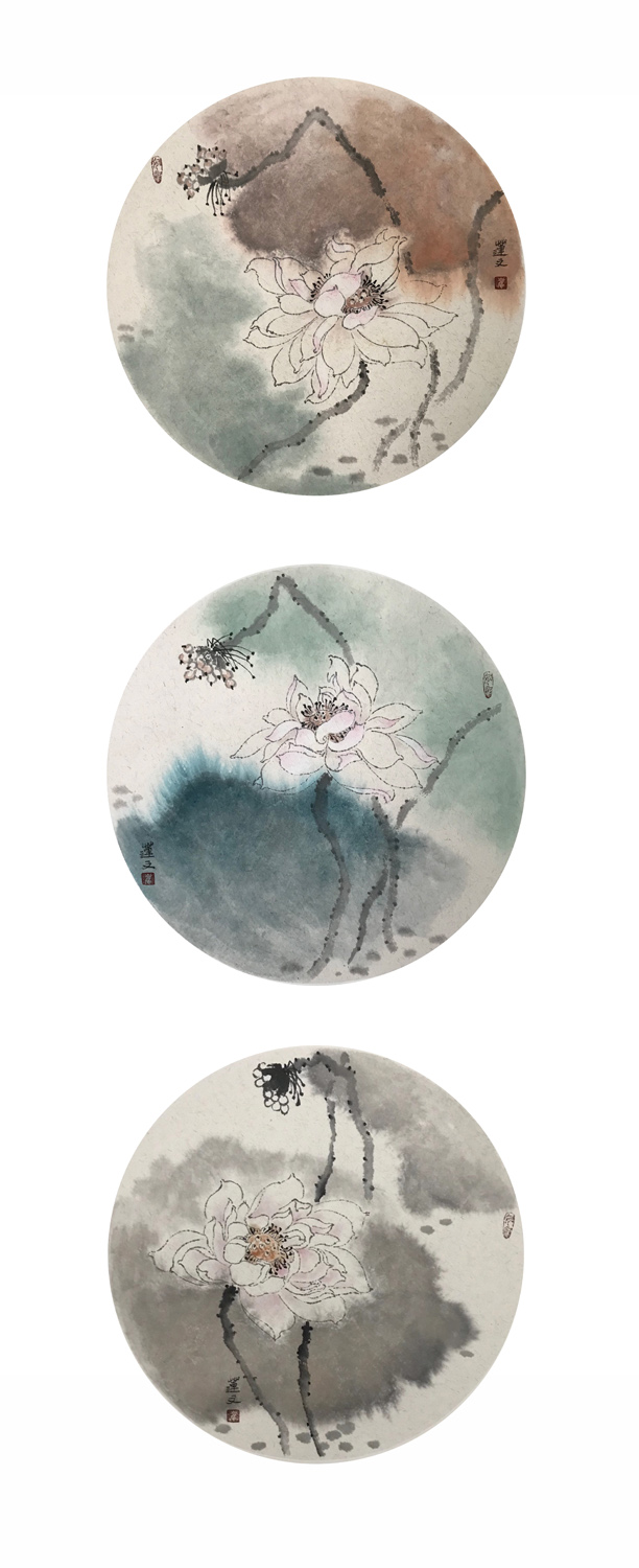 「作品欣赏」淡烟流水画屏幽,女画家崔连文的花鸟作品
