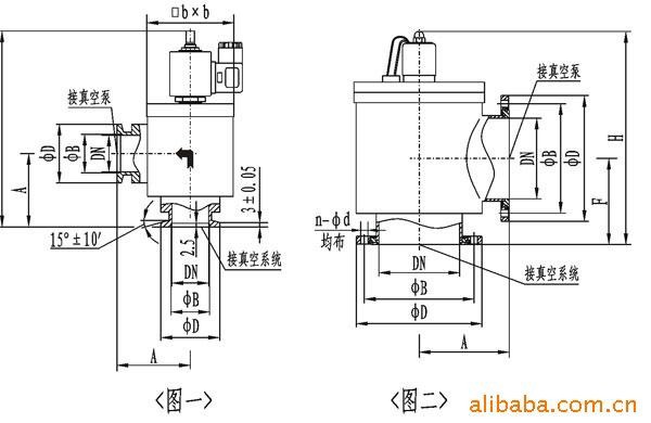 gyc-jq高真空电磁压差式充气阀 真空压差阀