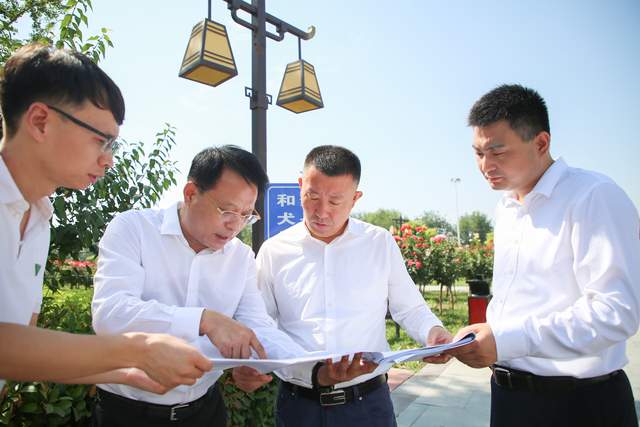 市委副书记贾珉亮到高新区调研大气污染防治工作