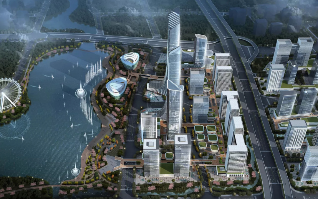 晋安湖cbd双子塔地标规划出炉,本轮土拍将上架3幅热门地块!