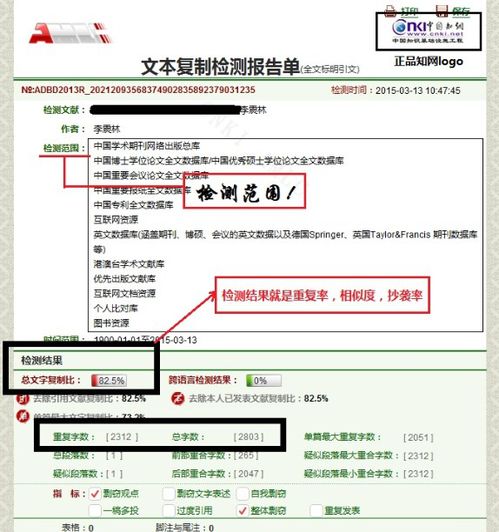 知网查重的总文字复制比 论文总文字复制比是知网查重结果吗?