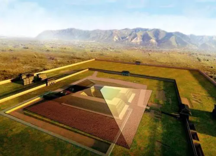 秦始皇陵中到底浇灌了多少水银看看山顶的石榴树就明白了