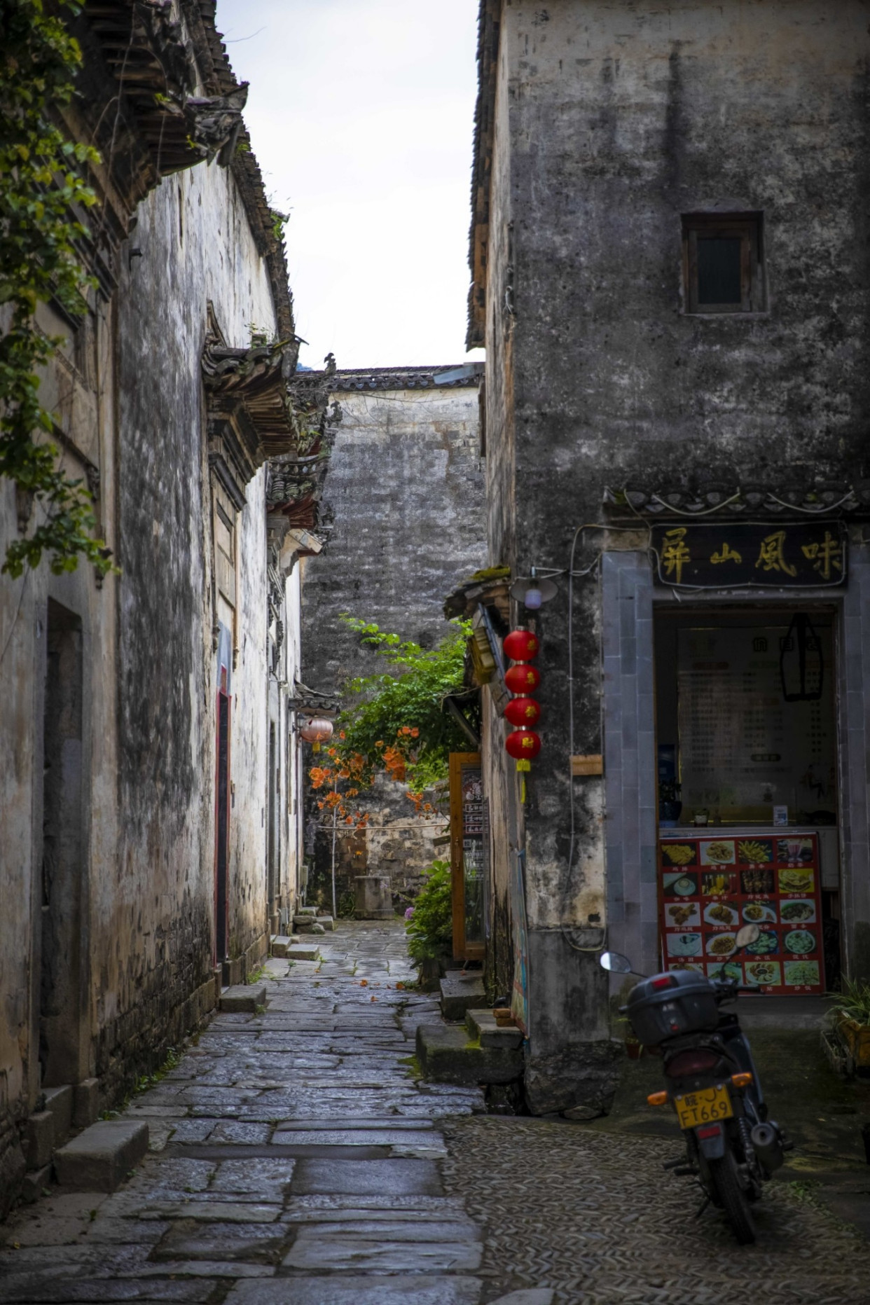 黟县屏山风景区图片图片