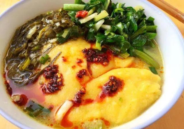 陕西有种美食叫"搅团",也叫"水围城"