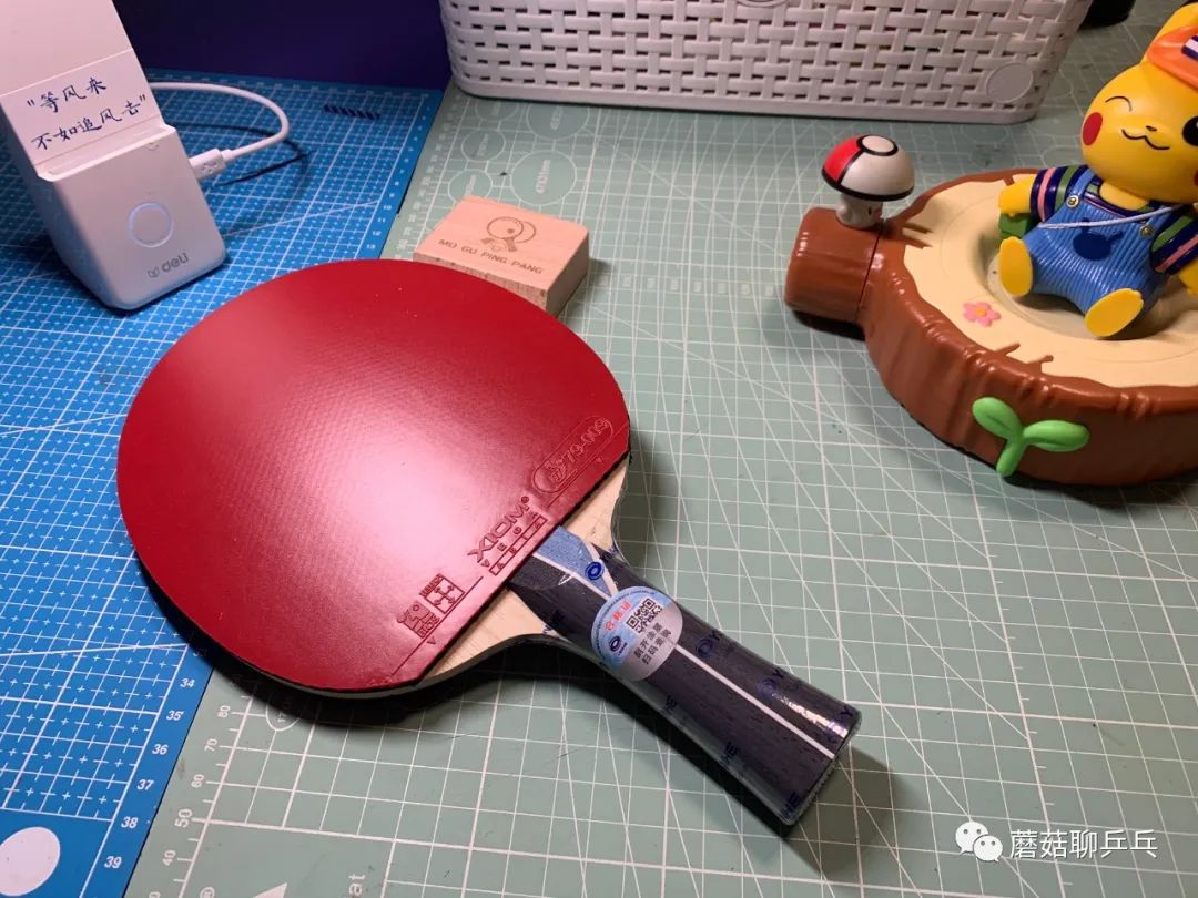 「蘑菇乒乓」唯佳速度 骄猛红v 测评