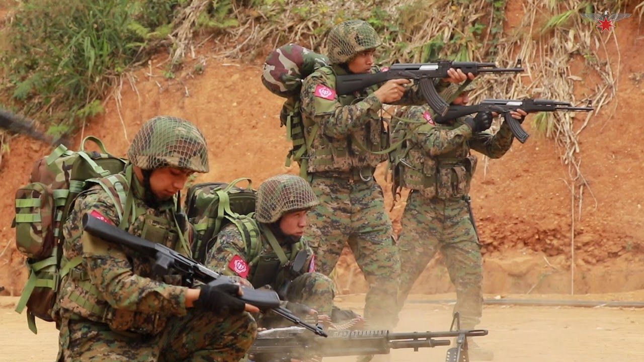 缅甸内战2021图片