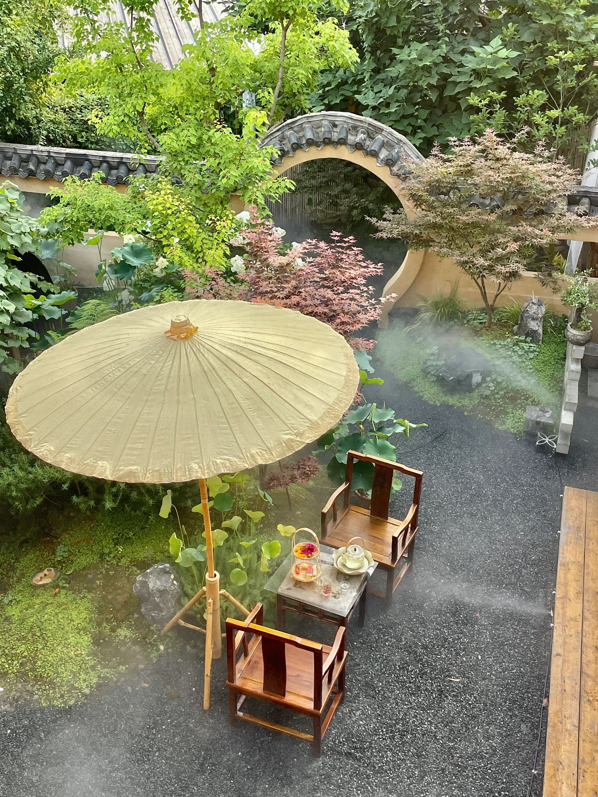 三圣乡的这家院子江南既视感 	