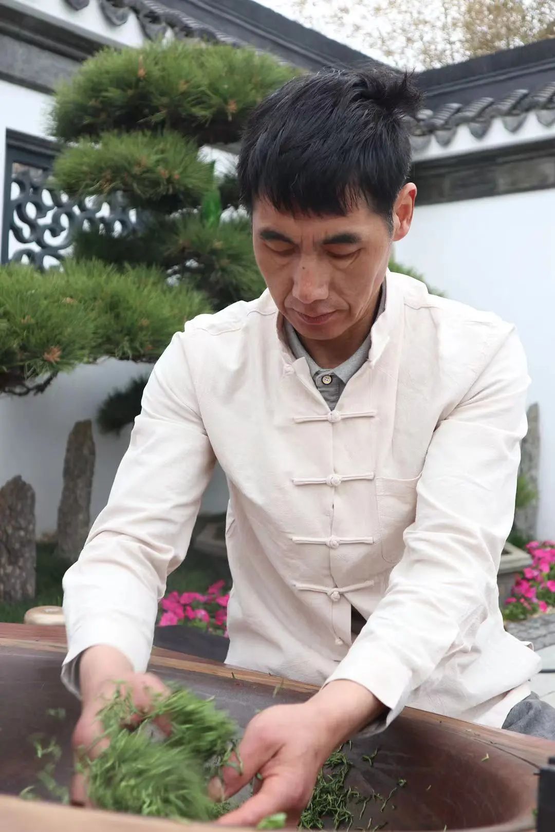 稀白杯《中国明星制茶师》评委 碧螺春国家级非遗传承人施跃文