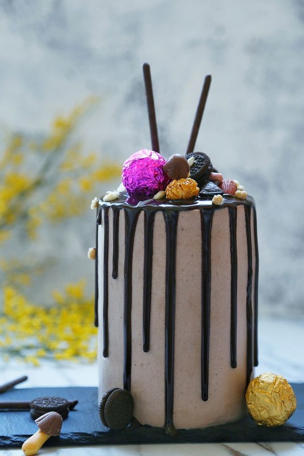 高颜值蛋糕在家也能制作,送朋友当生日礼物倍有面子