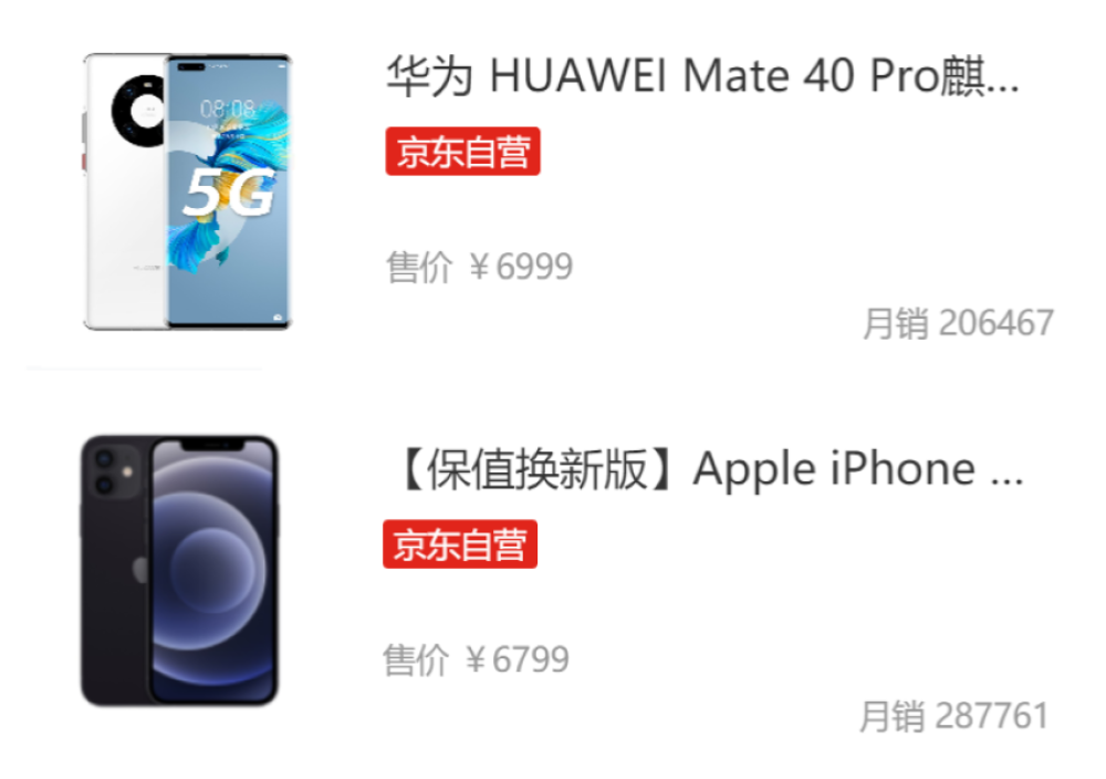 华为Mate 40和iPhone 12，销量决定“成败”，好坏一目了然！