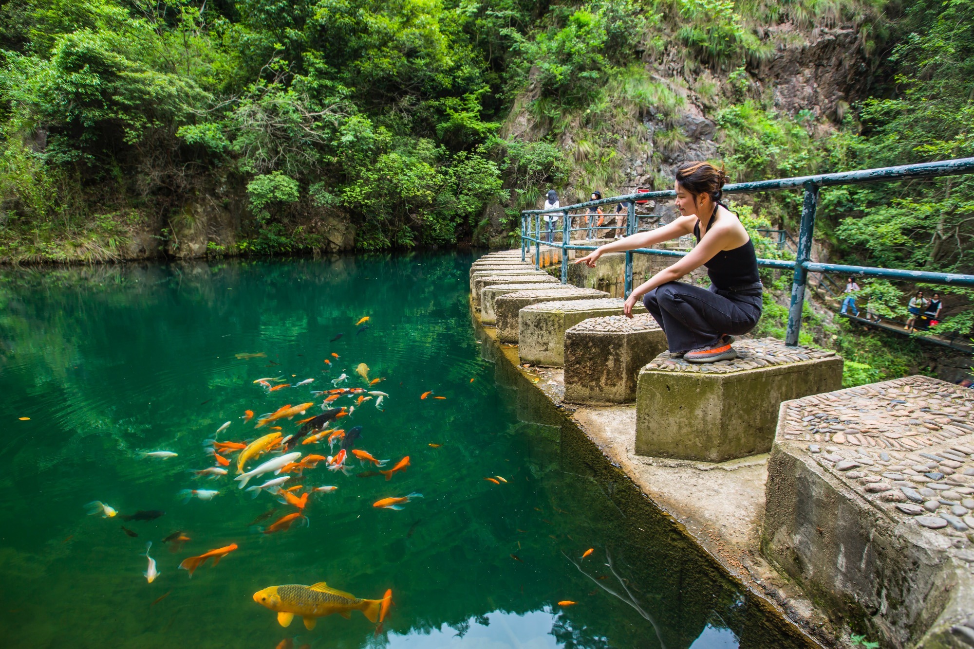 桐庐大奇山国家森林公园,杭州的小九寨,是夏季避暑休闲的好去处