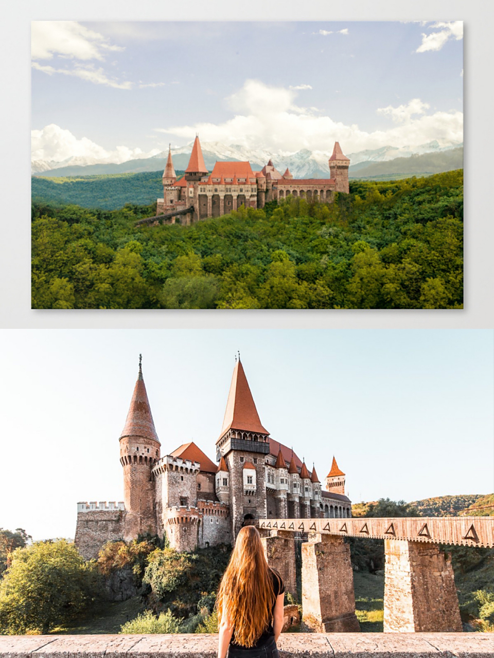 柯文城堡,也称为hunyadi城堡,建于14世纪,是罗马尼亚统治者胡内多阿拉