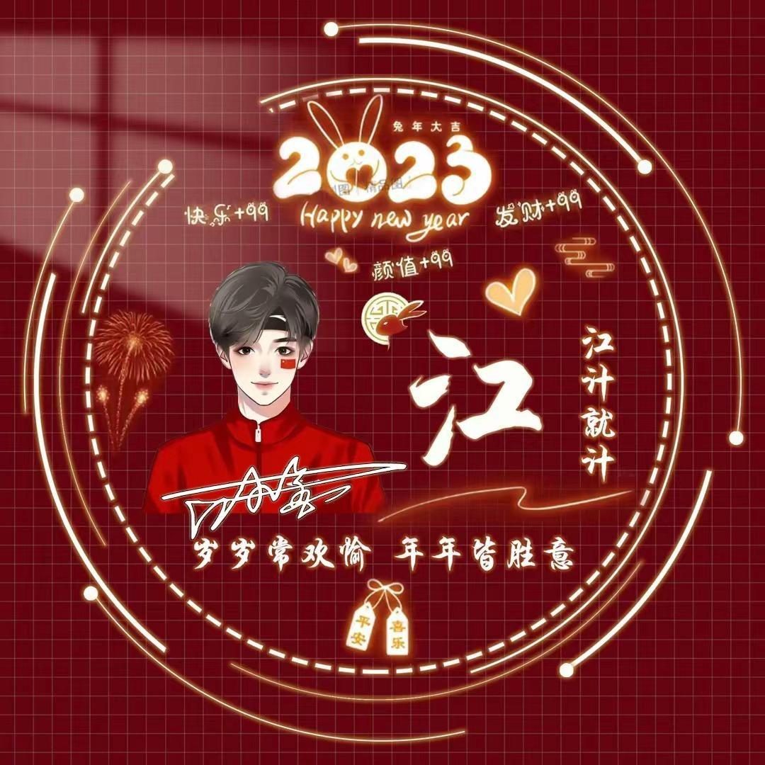 2023你該換個微信頭像了,新款超讚新年喜慶個性簽名頭像,請查收