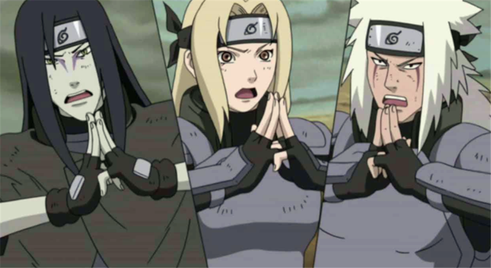 鸣人和佐助远超自来也和大蛇丸,小樱赶上纲手了吗?可能得算平均