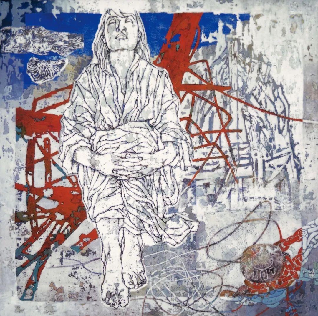 「津门网」郭继英:重彩画的随类赋彩