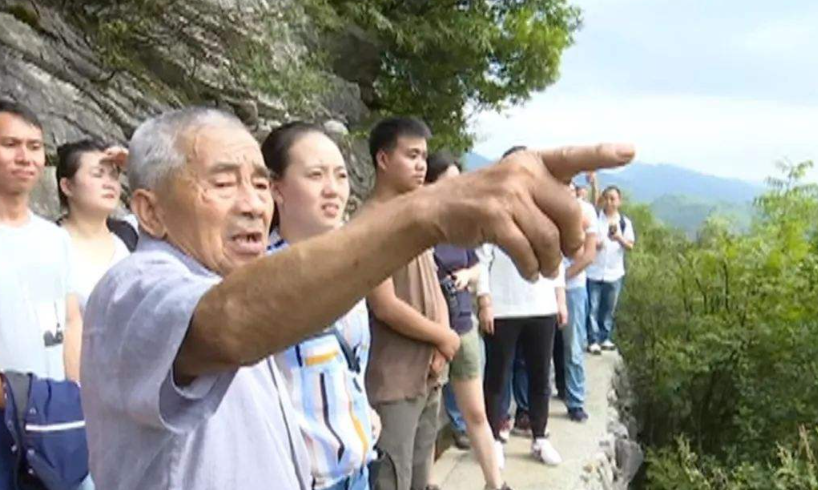 回顾八旬老人黄大发为脱贫致富耗时36年悬崖上凿9400米救命渠