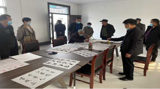 安徽省 利辛县江集镇 老有所学—夕阳红更加绚丽