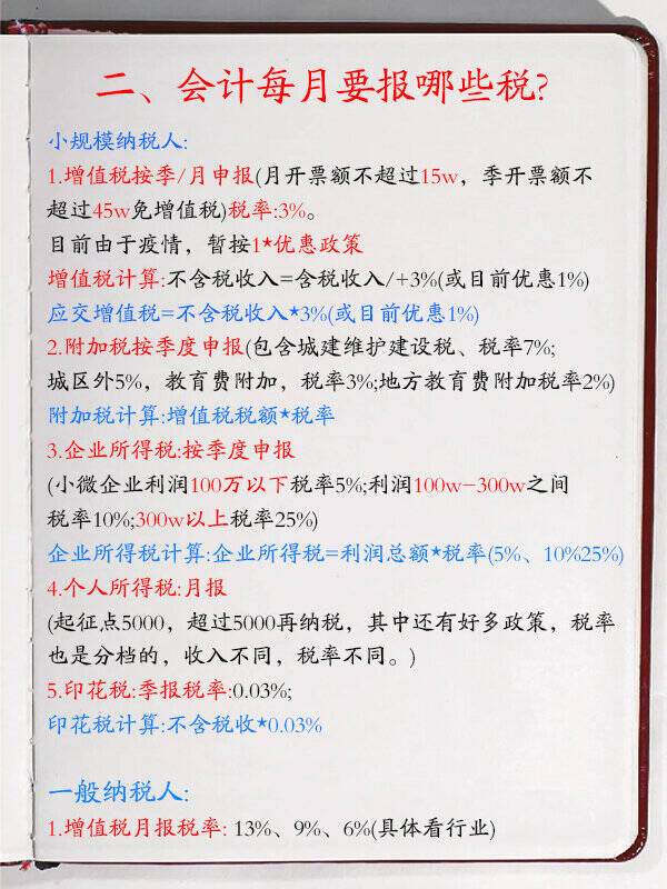 会计小白需要码住保姆级报税流程，悟了！
