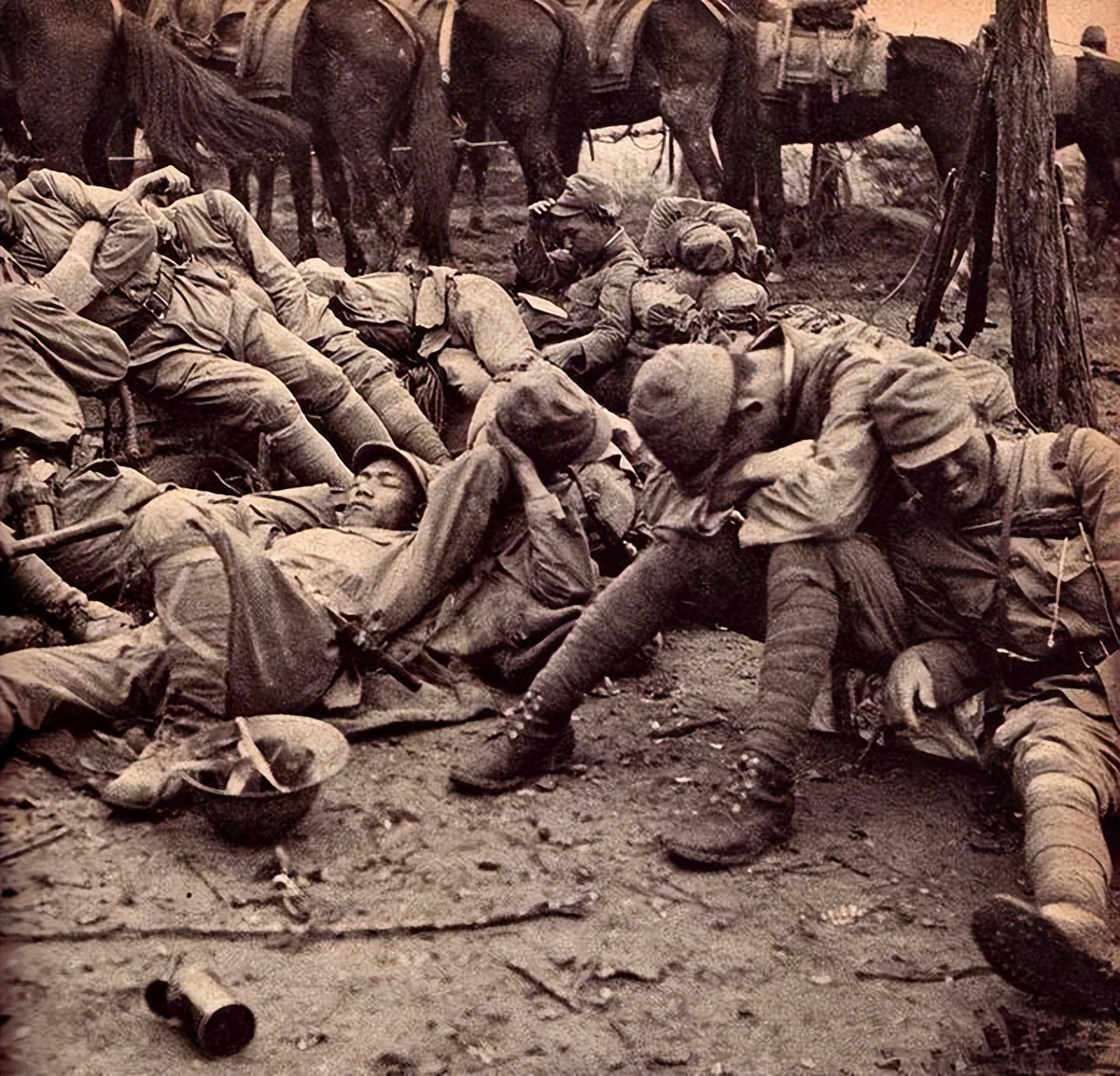 1938年真实画面!日军大阪师团放走国军几万人,被称二战和平使者