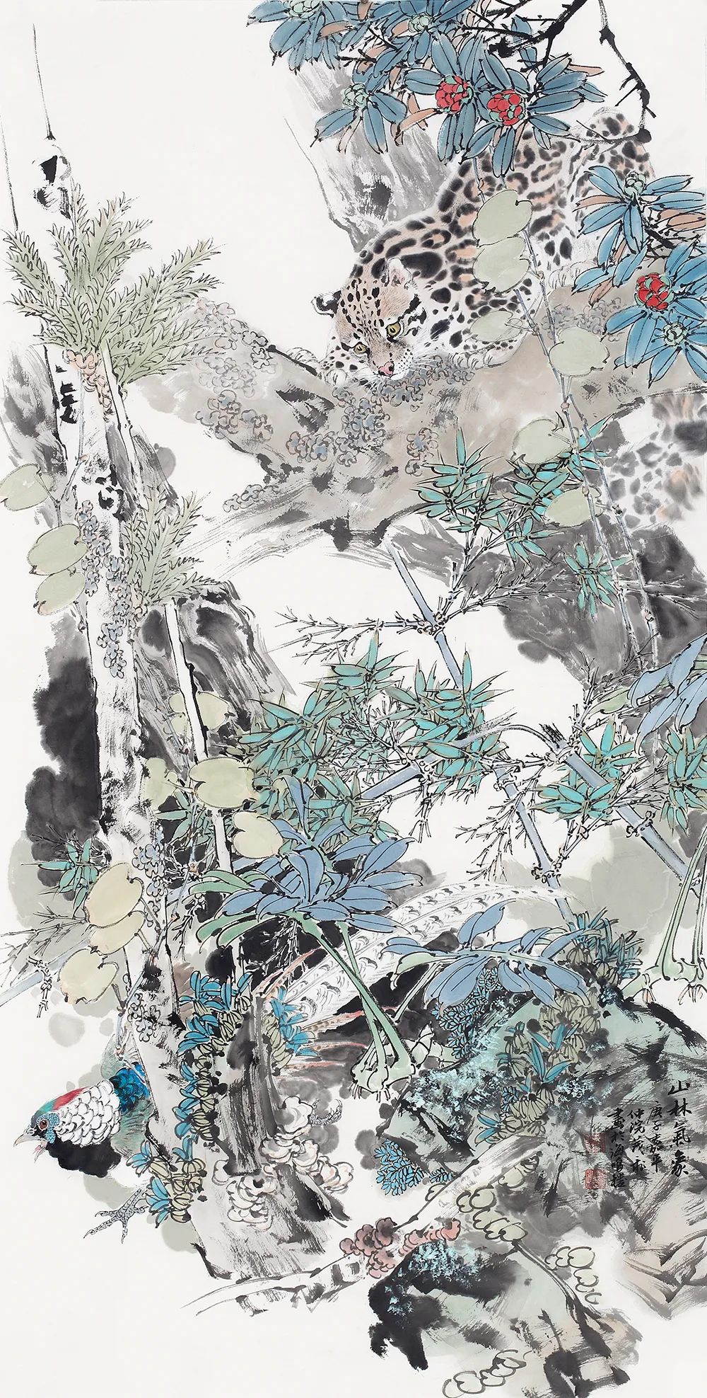 王茂飞花鸟画图片