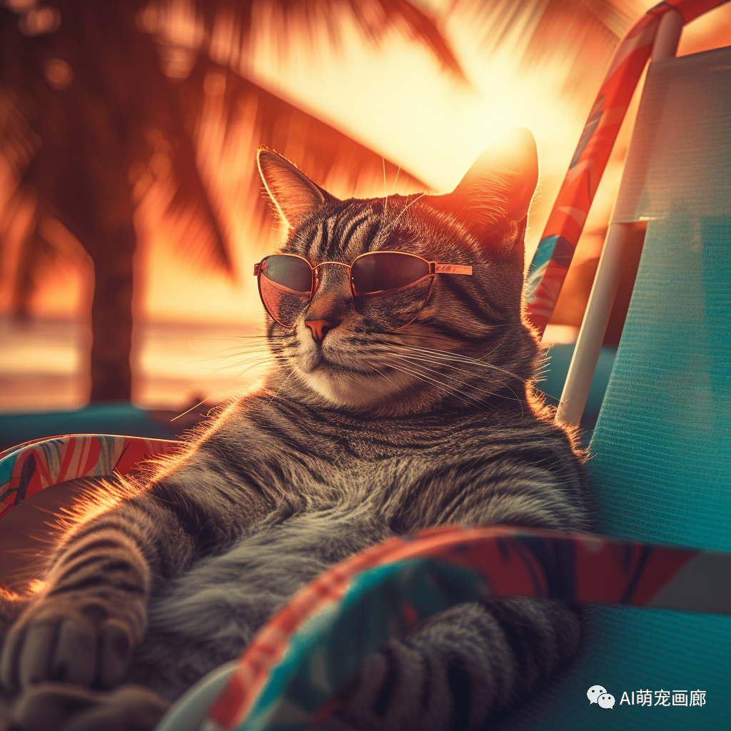 今天,我们有一组特别的照片,一些可爱的猫咪正在享受海边的度假生活.
